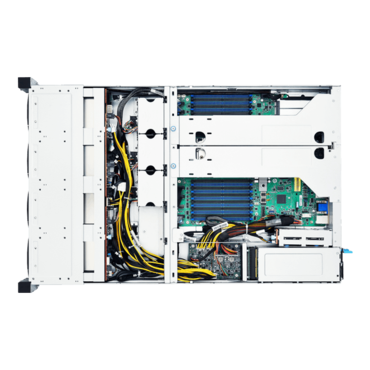 Transport SX TS70B8056 (B8056T70V8E6HR-2T), 2U, AMD SoC, 8x 3.5"/2.5" SATA + 4x 3.5"/2.5" SATA/NVMe Hotswap + 2x 2.5" NVMe Rear Hotswap, 24x DDR5, 2x 10GbLAN, 1200W Rdt PSU