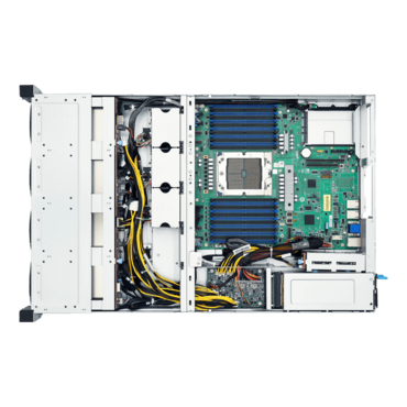 Transport SX TS70B8056 (B8056T70V8E6HR-2T), 2U, AMD SoC, 8x 3.5"/2.5" SATA + 4x 3.5"/2.5" SATA/NVMe Hotswap + 2x 2.5" NVMe Rear Hotswap, 24x DDR5, 2x 10GbLAN, 1200W Rdt PSU