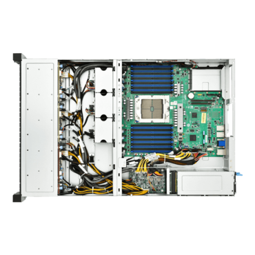 Transport SX TS70AB8056 (B8056T70AE26HR-2T), 2U, AMD SoC, 26x 2.5" NVMe Hotswap, 24x DDR5, 2x 10GbLAN, 1600W Rdt PSU