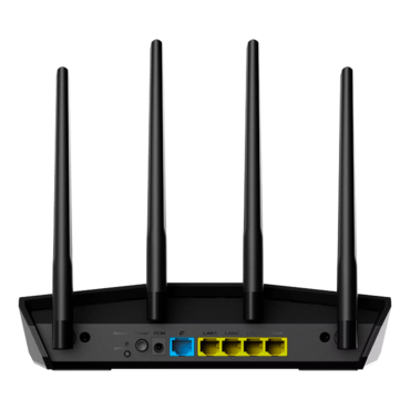 RT-AX57 AX3000, IEEE 802.11ax, Dual-Band 2.4 / 5GHz, 574 / 2402 Mbps, 4xRJ45, Wireless Router