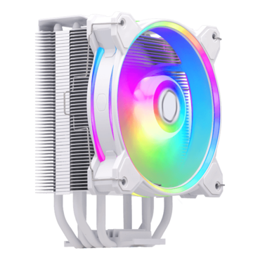 Hyper 212 Halo White, 154mm Height, 140W TDP, Aluminum CPU Cooler