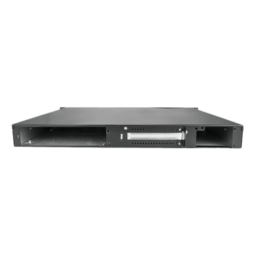 RM-1U100DM, 2x 3.5&quot; Internal or 1x 5.25&quot; External Bays, No PSU, microATX, Black, 1U Chassis