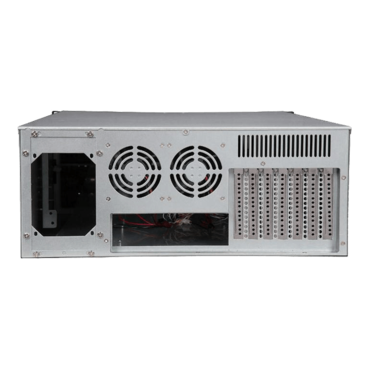 RM-4U4243HE12, 24x 3.5&quot;/2.5&quot; Hotswap Bays, No PSU, E-ATX, Silver/Black, 4U Chassis