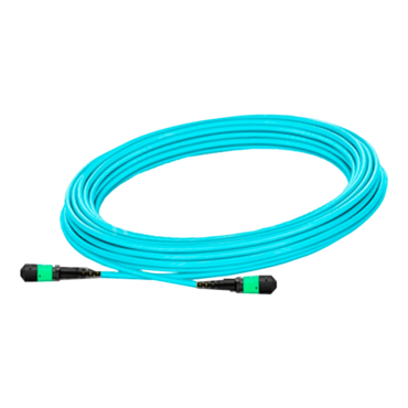 MFP7E10-N005, Passive Fiber Cable MMF MPO12 APC to MPO12 APC 5m