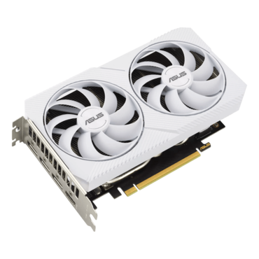 GeForce RTX™ 3060 DUAL-RTX3060-8G-WHITE, 1320 - 1807MHz, 8GB GDDR6, Graphics Card