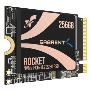 256GB Rocket, 4750 / 4300 MB/s, 3D TLC NAND, PCIe NVMe 4.0 x4, M.2 2230 SSD