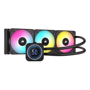 iCUE H150i ELITE LCD XT, 360mm Radiator, Liquid Cooling System