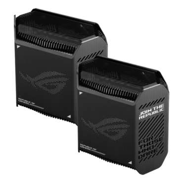 ROG Rapture GT6(B-2-PK), IEEE 802.11ax, Tri-Band 2.4 / 5GHz / 5GHz, 574 / 4804 / 4804 Mbps, 3xRJ45, 1x USB 3.2 Gen 1, Retail Wireless Mesh System