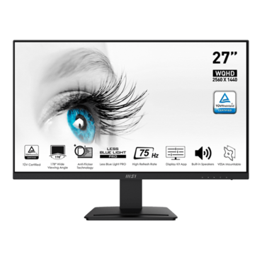 PRO MP273QV, 27&quot; VA, 2560 x 1440 (QHD), 1 ms, 75Hz, Monitor