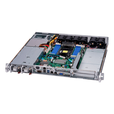 Supermicro SuperServer SYS-111E-FDWTR, 4th Gen. Intel® Xeon® Scalable Processors, SATA, 1U Rackmount Server Computer