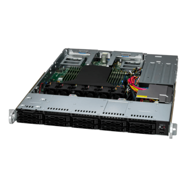 Supermicro A+ Server AS -1115CS-TNR, AMD EPYC™ 9004 Series Processors, NVMe/SATA/SAS, 1U Rackmount Server Computer