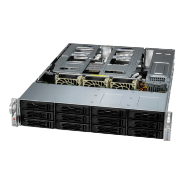 Supermicro A+ Server AS -2015CS-TNR, AMD EPYC™ 9004 Series Processors, NVMe/SATA/SAS, 2U Rackmount Server Computer