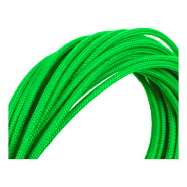 16-pin PCI-E Non-ATX 3.0, Acid Green, ROG Thor/ROG Strix, Custom Sleeved Cable