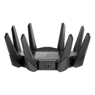ROG Rapture GT-AX11000 Pro, IEEE 802.11ax, Tri-Band 2.4 / 5 / 5 Ghz, 1148 / 4804 / 4804 Mbps, 1xUSB 3.1 / 1xUSB 2.0, 5xRJ45, Retail Wireless Router