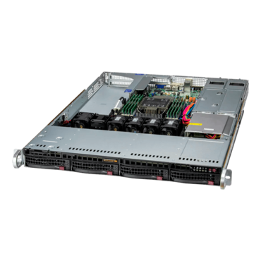 Supermicro SuperServer SYS-511E-WR, 4th Gen. Intel® Xeon® Scalable Processors, SATA/SAS, 1U Rackmount Server Computer