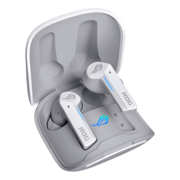 ROG Cetra True Wireless, Virtual 7.1 Surround Sound, Bluetooth, White, Gaming Earphone