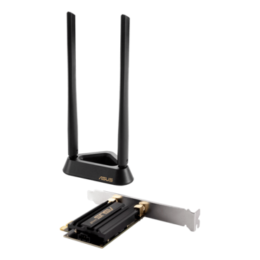 PCE-AXE59BT, Tri-Band, Wi-Fi 6E, Bluetooth 5.2, PCIe Wireless Adapter