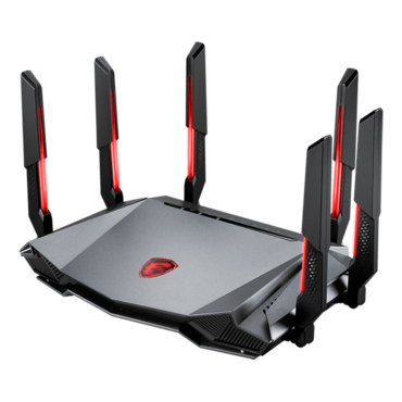RadiX AXE6600, IEEE 802.11ax, Tri-Band 2.4GHz / 5GHz / 6GHz, 574 / 1201 / 4804 Mbps, 3xRJ45, 1 x USB 3.0, Wireless Router