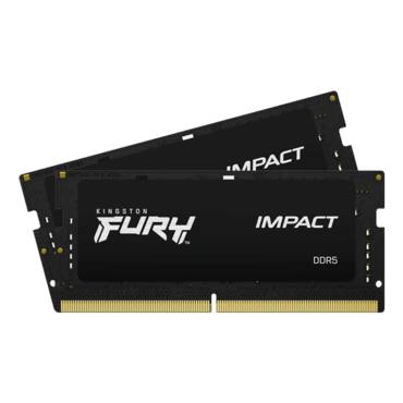 32GB (2 x 16GB) FURY™ Impact DDR5 6400MT/s, CL38, SO-DIMM Memory