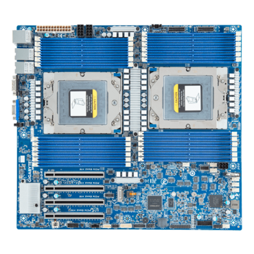 MZ73-LM0, AMD SoC, SP5 / 2, DDR5-4800 6TB ECC 3DS RDIMM / 24, VGA, M.2, USB 3.2 Gen 1 / 2, 10GbLAN / 2, E-ATX Retail