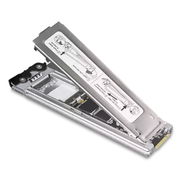 ToughArmor MB842MP-B, 2 Bay Removable M.2 NVMe SSD Mobile Rack for PCI Express Slot (PCIe Bifurcation required)