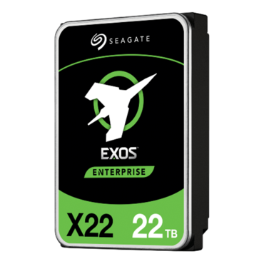 22TB Exos® X22 ST22000NM001E, FastFormat™, 7200 RPM, SATA 6Gb/s, 512e/4Kn, 512MB cache, 3.5&quot; HDD