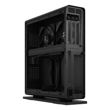 Ridge, No PSU, Mini-ITX, Black, Slim Case