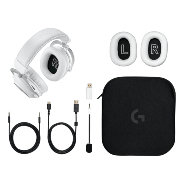 PRO X 2, Wired/Bluetooth/Wireless, White, Gaming Headset