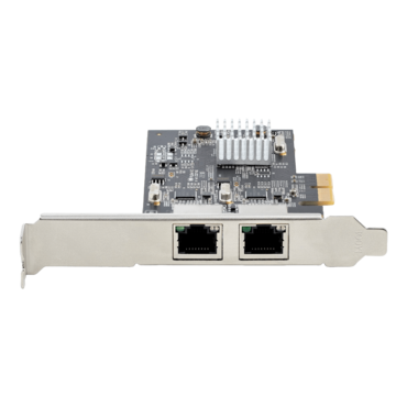 PR22GI-NETWORK-CARD, 2.5 Gbps, 2xRJ45, PCIe Network Adapter