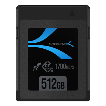 512GB Rocket, 1700 / 1500MB/s, CFX Type B, Memory Card