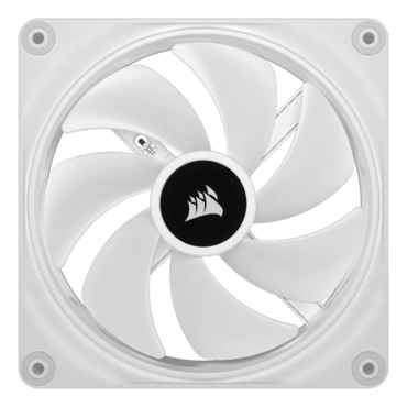 iCUE LINK QX140 RGB 2 x 140mm, White, w/ Controller, RGB LEDs, 2000 RPM, 82.5 CFM, 37 dBA, Cooling Fans