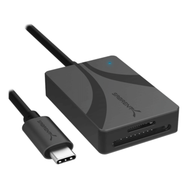 USB Type-C Dual-Slot UHS-II SDXC and microSDXC SD, Card Reader