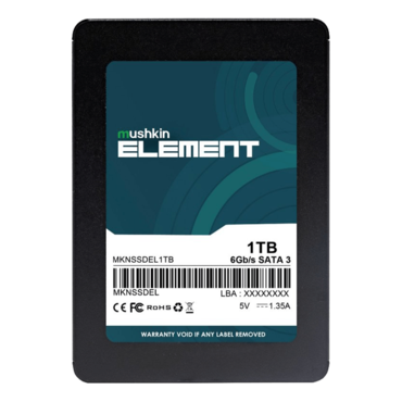 1TB Element 7 mm, 500 / 450 MB/s, 3D TLC NAND, SATA 6Gb/s, 2.5&quot; SSD