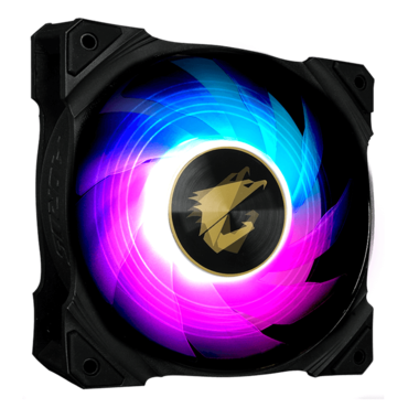 AORUS 120 ARGB 120mm, ARGB, 1700 RPM, 40.85 CFM, 28.6 dBA, Cooling Fan