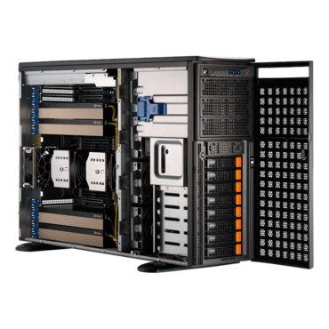 Supermicro SuperServer SYS-741GE-TNRT, Dual 4th Gen. Intel® Xeon® Scalable Processors, NVMe/SATA, Tower GPU Server Computer
