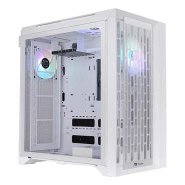 CTE C700 TG ARGB Snow, Tempered Glass, No PSU, E-ATX, White, Mid Tower Case