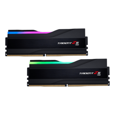 64GB (2 x 32GB) Trident Z5 RGB DDR5 6400MT/s, CL32, Black, RGB LED, DIMM Memory