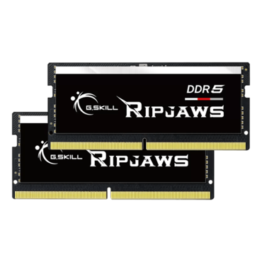 32GB (2 x 16GB) Ripjaws DDR5 5600MT/s, CL40, SO-DIMM Memory