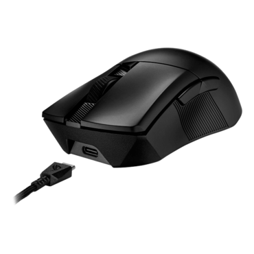 ROG Gladius III Wireless AimPoint, RGB, 36000-dpi, Wired/Bluetooth/Wireless, Black, Optical Gaming Mouse