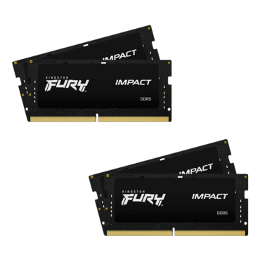 128GB (4 x 32GB) FURY Impact DDR5-5600MHz, CL40, SO-DIMM Memory