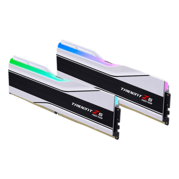 32GB (2 x 16GB) Trident Z5 Neo RGB DDR5 6400MT/s, CL32, White, RGB LED, DIMM Memory