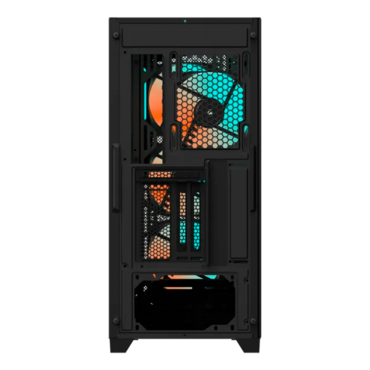 C301 GLASS, Tempered Glass, No PSU, E-ATX, Black, Mid Tower Case