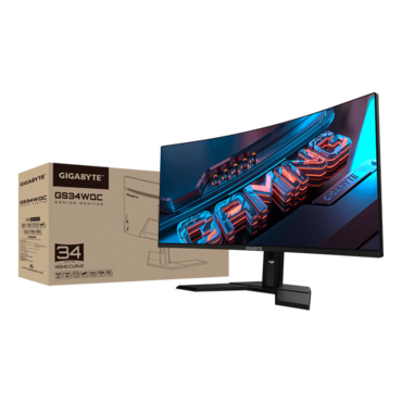GS34WQC, Curved, 34" VA, 3440 x 1440 (UWQHD), 1 ms, 135Hz, FreeSync™ Premium Gaming Monitor