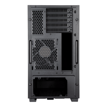 CS382, 8x 3.5&quot;/2.5&quot; Hotswap Bays, No PSU, microATX, Black, Mini Tower Chassis