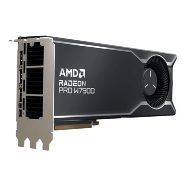 Radeon™ PRO W7900, 2495MHz, 48GB GDDR6 ECC, Graphics Card
