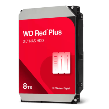 8TB Red Plus WD80EFPX, 5640 RPM, SATA 6Gb/s, 256MB cache, 3.5&quot; HDD