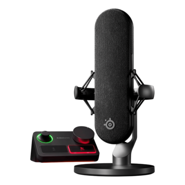 Alias Pro, 3 x Condenser, RGB LED, Black, Gaming Microphone