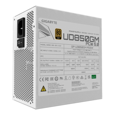 UD850GM PG5W, 80 PLUS Gold 850W, Fully Modular, ATX Power Supply