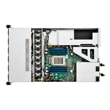 Transport CX GC73AB8046 (B8046G73AE12HR), 1U, AMD SoC, 12x 2.5" NVMe Hotswap, 12x DDR5, 1300W Rdt PSU