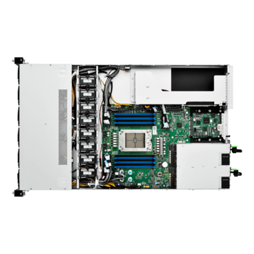 Transport CX GC73AB8046 (B8046G73AE12HR), 1U, AMD SoC, 12x 2.5" NVMe Hotswap, 12x DDR5, 1300W Rdt PSU